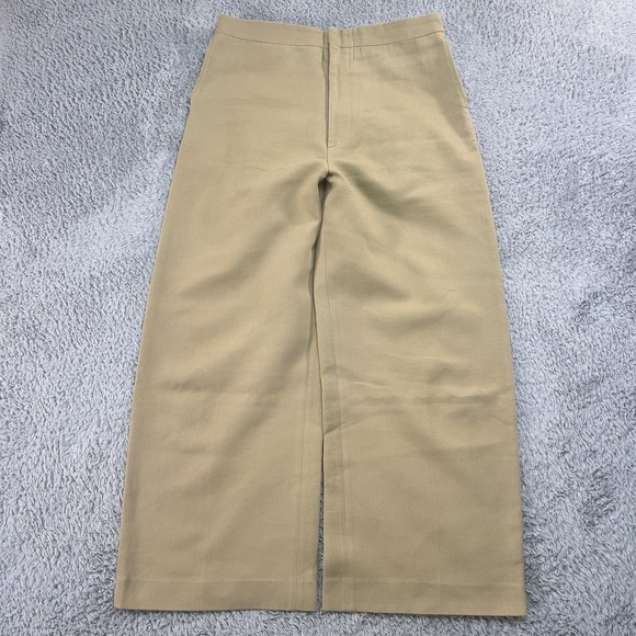 RECTO Pants - RECTO Pants Woman M 32x28 Tan Lagenlook Wide Leg Minimalist Relaxed Contemporary